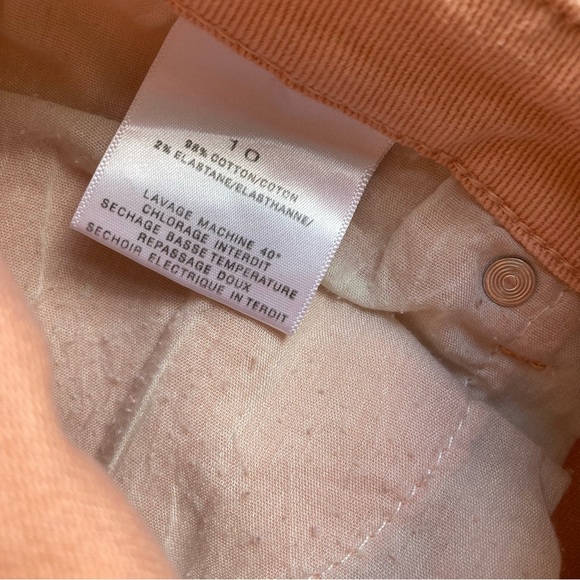 Liquor N Poker Peach Pink Shortalls Short Overalls, Sz 10 - Picture 10 of 10